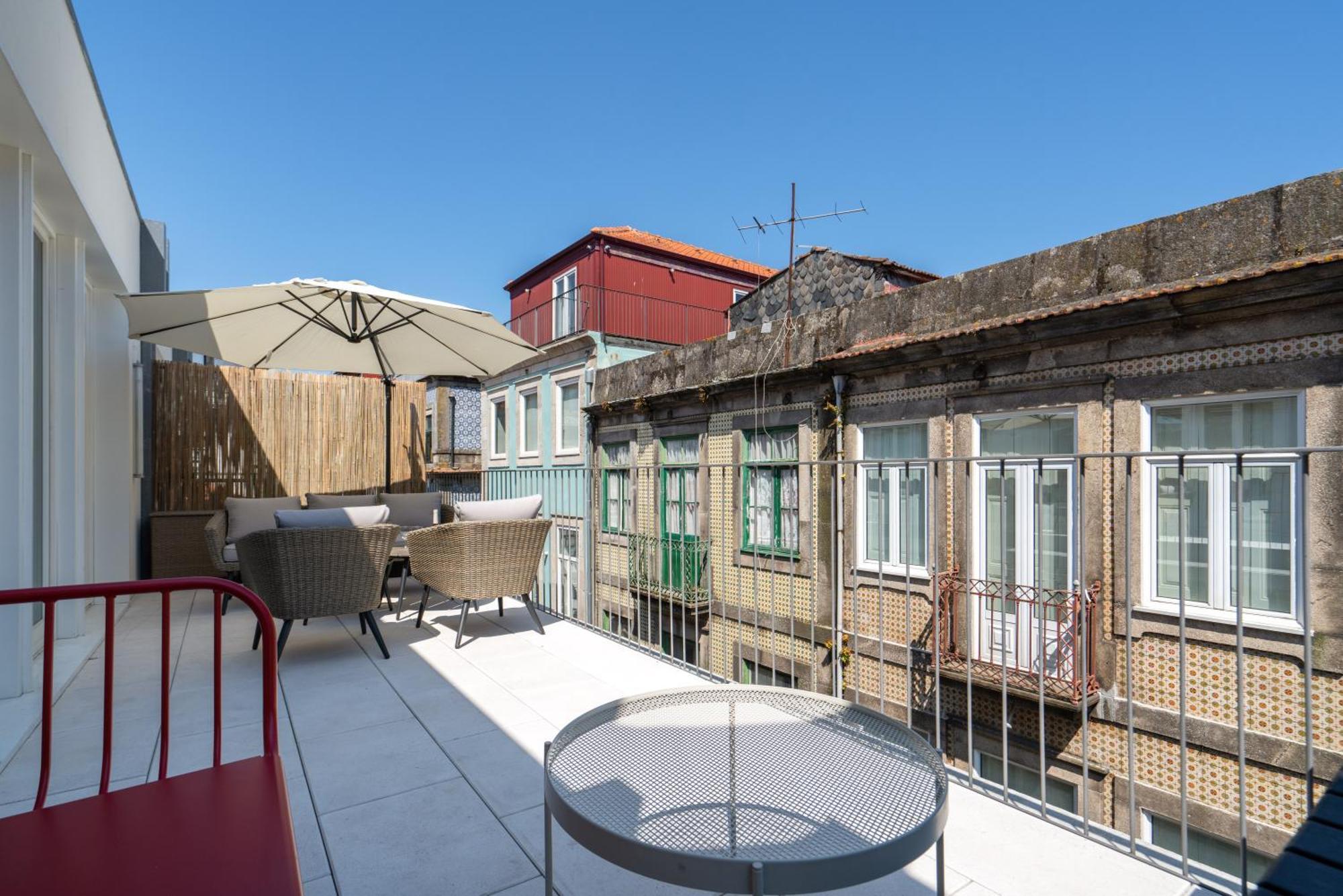 شقة Host Wise - Luxurious Private Flats - Balcony بورتو الغرفة الصورة